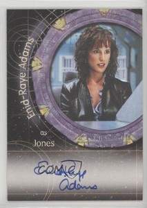 2004 Rittenhouse Stargate SG-1: Season 6 Enid-Raye Adams as Jones #A27 Auto b6s