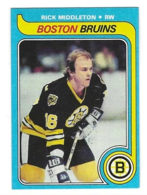 1979-80 Topps 10 Rick Middleton Boston Bruins! MINT! *SET BREAK* - Image 1 of 2