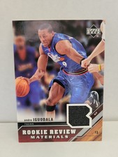 Andre Iguodala 2005-06 Upper Deck Rookie Review Materials #RRM-AI NM-M