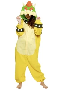 Bowser Kigurumi SAZAC Nintendo Bandai Erwachsene normale Einheitsgröße passt am meisten - Bild 1 von 5