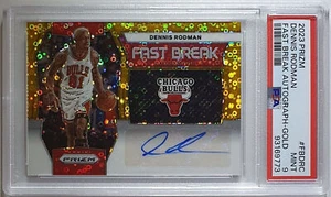 2024 Totally Certified Dennis Rodman #191 NEON ORANGE MIRROR /299 Holo - Rare - Picture 1 of 3