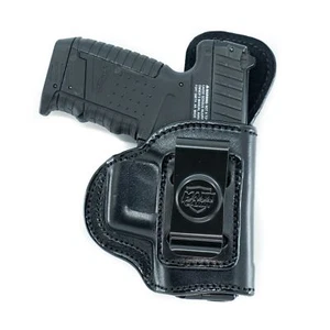 GUN HOLSTER FOR KAHR CW40, PM40, MK40. IWB LEATHER HOLSTER CONCEAL CARRY. - Picture 1 of 10