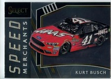 2017 Panini Select Racing NASCAR Speed Merchants #S8 Kurt Busch