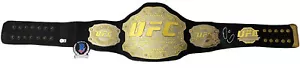 DANA WHITE SIGNED UFC CHAMPIONSHIP BELT BECKETT BAS COA AC62150 - Picture 1 of 3