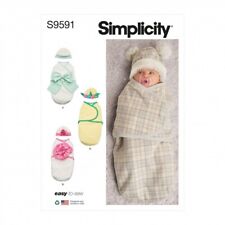 Simplicity Sewing Pattern 9591 Baby A (XXS-XS-S-M)