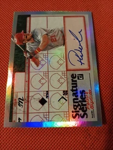 2019 PATRICK WISDOM DONRUSS AUTOGRAPHED AUTO CARD #SS-PW CHICAGO CUBS RANGERS - Picture 1 of 2