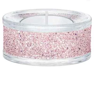 Candelabro de cristal rosa claro Swarovski Shimmer Tea genuino 5474276 - Imagen 1 de 3