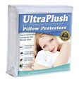 Ultra Plush Premium Waterproof Pillow Protector Set of 2 Zippered Size 20X26