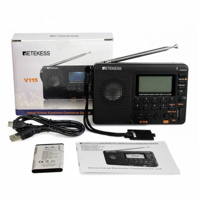 Radio Full Band Radio Recorder FM AM MP3 Playback - Image 1 of 4