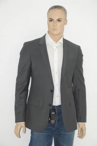 HUGO BOSS Sakko, Mod. Hayes_cyl, Gr. 98 / US 40L, Slim Fit, Stretch, Dark Grey - Picture 1 of 12