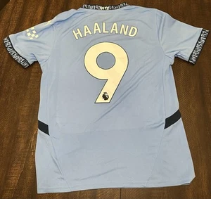 NWT Puma Manchester City Erling Haaland Home 24-25 Jersey-Medium - Picture 1 of 10