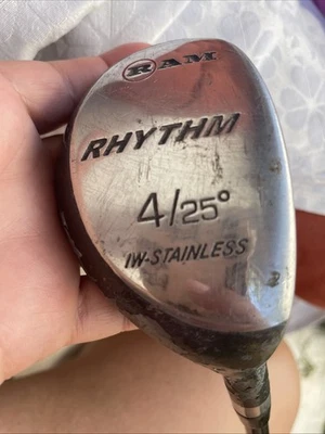 RAM RHYTHM Golf Club Hybrid Iron  4 22*/ 25* Graphite Shaft R Flex - Image 1 of 4