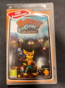 Rachet & Clank Size Matters Playstation Portable Essentials PAL Complete In Box - Picture 1 of 3