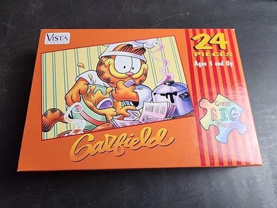 Rompecabezas Garfield sellado de fábrica para cocinar 9x12” Vista 24 piezas grandes Foto 1 de 3