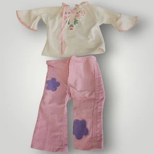 18" Doll 2 Piece Set Pink Pants & White Top Fits OG And American Girl - Bild 1 von 7