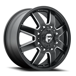 Fuel Maverick Dually D538 17x6.5 +116 8x165.1mm 125.1mm Black Milled - Foto 1 di 2