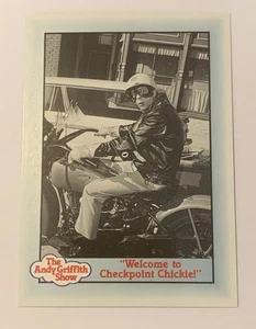 The Andy Griffith Show 1990 Pacific TV Show Card #239 Barney Fife Motorcycle - Picture 1 of 2