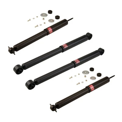 Juego de 4 piezas de amortiguadores delanteros y traseros KYB para Jeep Grand Cherokee 1999-2004 Foto 1 de 4