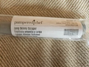 Pampered Chef Long Skinny Scraper #100192 NIW - Picture 1 of 2