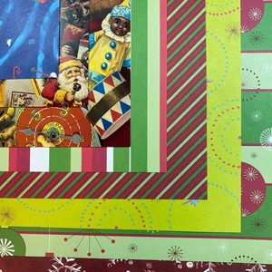 12x12 paper Scrapbooking Paper Crafts Holiday Themed 19 Sheets Preowned Unused - Picture 1 of 16