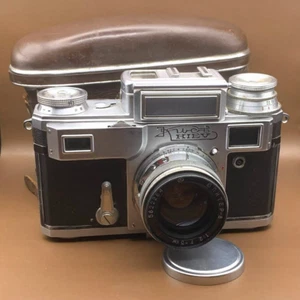 “KIEV-4” Film Camera USSR Soviet Vintage, 35 mm. Lens Jupiter-8 2.0-50 №5814472 - Picture 1 of 16