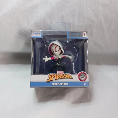 Figuras de metal fundido a presión de Jada Toys Marvel Spider-Man Ghost Spider  Foto 1 de 3