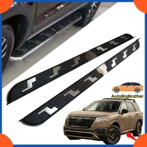 2PCS Running Boards Side Steps Nerf Bar Fits for Nissan Pathfinder 2022 2023 24 - Picture 1 of 13