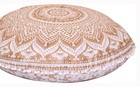 - 32" Ombre Mandala Bohemian Yoga Meditation Floor Pillow Cover Comfortable H...