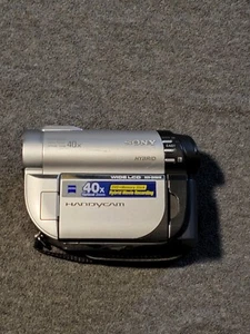 Sony DCR-DVD610 Camcorder -  Black/Silver - Picture 1 of 6