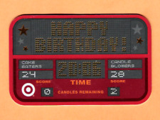 Collectible 2005 Target Gift Card - Happy Birthday Scoreboard - No Cash Value
