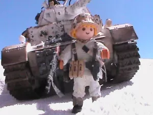 PLAYMOBIL CUSTOM SOLDADO WAFFEN GRENADIER ( ARDENAS-1945) REF719 - Imagen 1 de 10