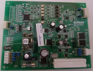 ARCADE KONAMI PWB112209580000 - COSMOS - GTI CLUB SMF ANALOG I/O MOTOR BOARD - Picture 1 of 1