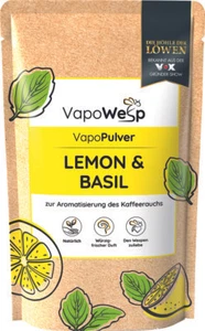 VapoWesp - Pulver Lemon und Basil 100g Vapopulver Vapopulver Wespen Abwehrmittel - Bild 1 von 10