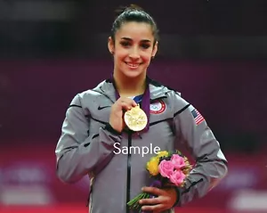 Póster fotográfico olímpico de 8x10 Aly Raisman gimnasia AR23 - Imagen 1 de 1