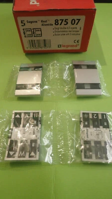 LEGRAND SAGANE 87507 ou 875 07 - Doigt double inter VOLET ROULANT - A L'UNITE - Photo 1/4