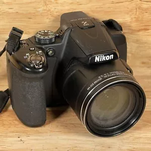 Nikon Coolpix P520 Black 18MP 3.2" LCD 42x Optical Zoom Digital Camera For Parts - Picture 1 of 4