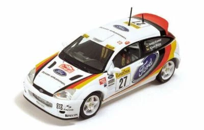 IXO 1:43 RAM073 Ford Focus RS WRC '01 2002 Monte Carlo Rally #27 Kremer & Wicha  - Image 1 of 4