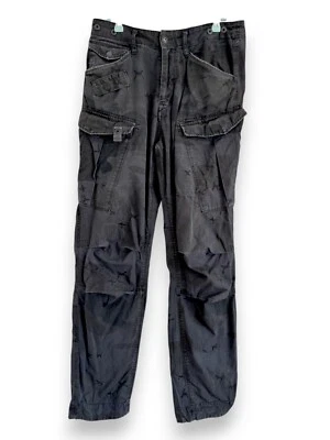 Pantalones cargo de camuflaje G-Star Rovic para hombre W29 L34 negros camuflados cónicos Foto 1 de 4