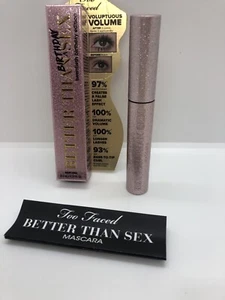 Too Faced Better Than Birthday Sex Mascara Authentic 100% Brandneu. - Bild 1 von 6