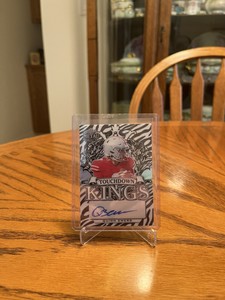 Quinn Ewers 2022 Leaf Metal Draft Zebra Auto Jersey # 3/5