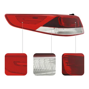 Rear Outer Tail Light Left Outer Rear Tail Lamp Fits 2016-2020 Kia Optima - Picture 1 of 15