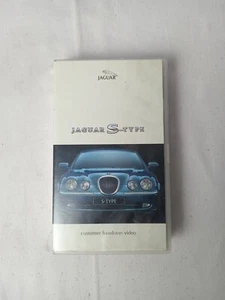 Jaguar - S-Type - Customer Handover- Training VHS Video Tape - Picture 1 of 3