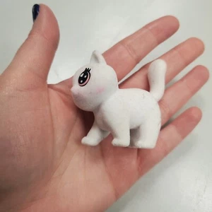 Crayola Scribble Scrubbie Pets Flocked Cat White Toy - Picture 1 of 7