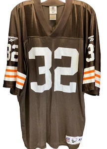 Jim Brown Cleveland Browns Reebok Throwback Football Jersey Mens sz XL - Picture 1 of 11