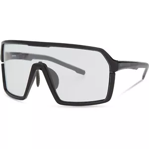 Madison Crypto Sunglasses - Gloss Black Frame / Clear Lens (Lifetime Warranty) - Picture 1 of 7