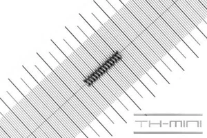 Druck-Feder 1mm angelegt 5,1x23mm 6,3kg Spiral Edel-stahl rostfrei Metall - Bild 1 von 1