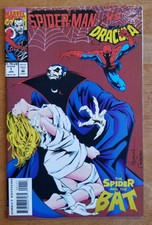 SPIDERMAN vs DRACULA #1 Great Shape Beautiful Copy Spider and the Bat 1994