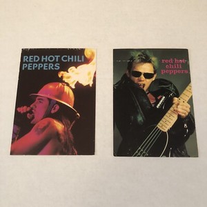 Vintage Red Hot Chili Peppers Post Cards 4”x6” Flea Anthony Kiedis 1990s RHCP 