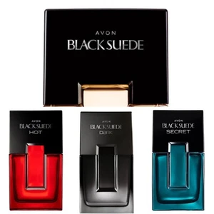 Avon Black Suede Aftershave Collection for Him | Touch, Dark, Hot, Secret, Real - Bild 1 von 12