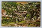 Lodi OH-Ohio, Aerial View Of City, Antique, Vintage Postcard